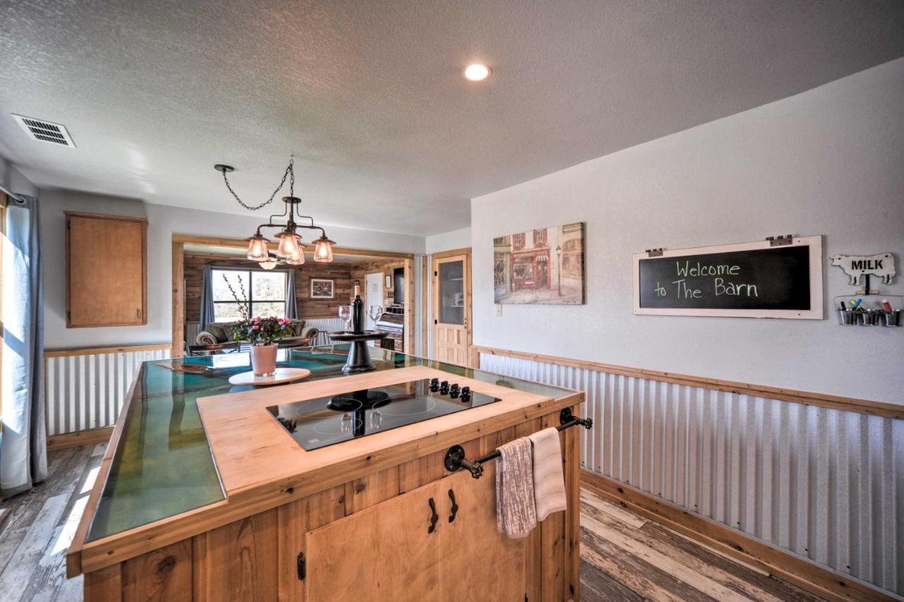 The Barn Texas Wine Country Vacation Rental Fredericksburg Dış mekan fotoğraf